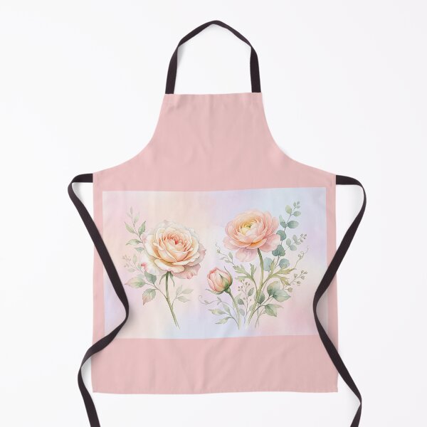 Item preview, Golden Peach Rose Watercolor designed and sold by amusefullife.
