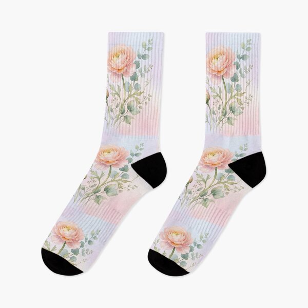 Item preview, Golden Peach Rose Watercolor designed and sold by amusefullife.