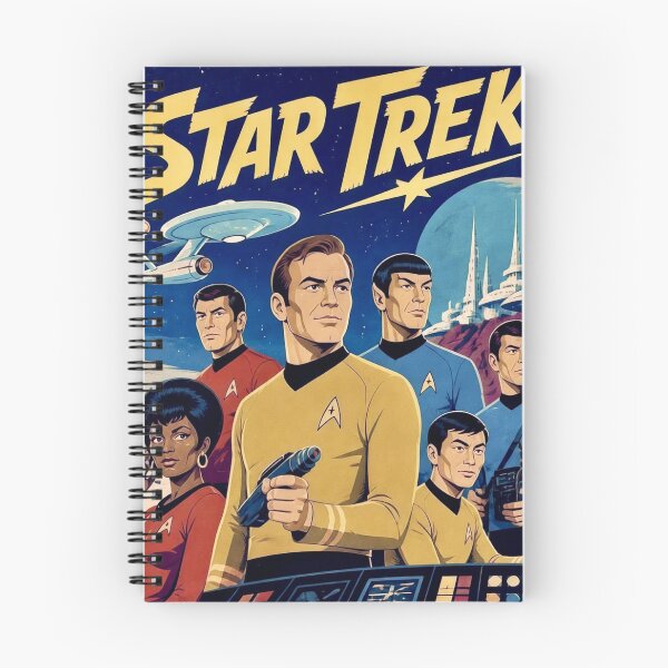 Item preview, Starfleet Sci-Fi Space Exploration: Retro USS Enterprise Silhouette and Live Long and Prosper Fan Art designed and sold by benja-08.