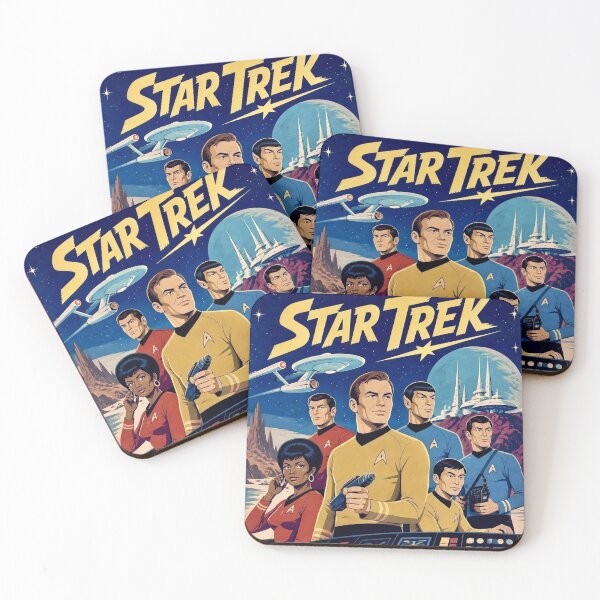 Item preview, Starfleet Sci-Fi Space Exploration: Retro USS Enterprise Silhouette and Live Long and Prosper Fan Art designed and sold by benja-08.