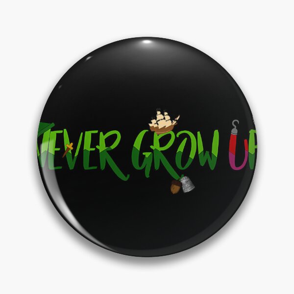 Item preview, Never Grow Up designed and sold by NirMu.