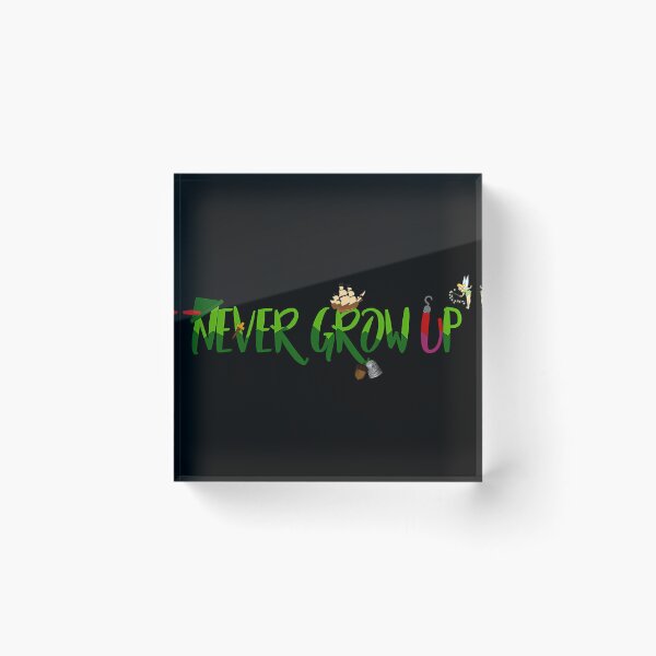 Item preview, Never Grow Up designed and sold by NirMu.