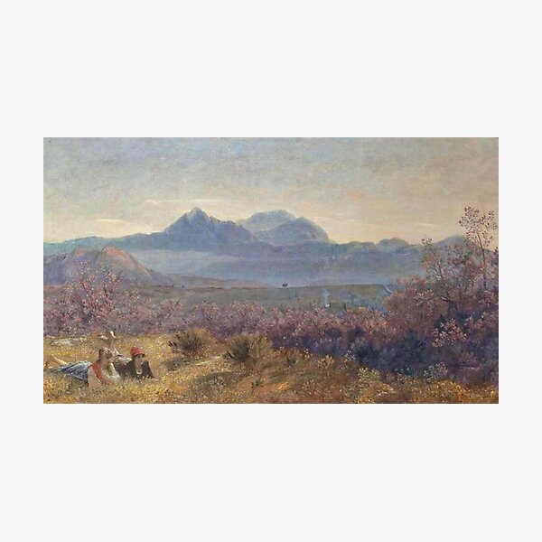 Item preview, The Apuan Alps from San Rossore designed and sold by SharonTheFirst.