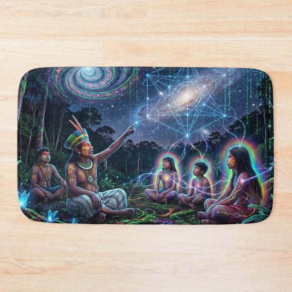 Item preview, Visions of the Spirit · Sacred Medicine and Spiritual Psychedelic Art designed and sold by RoninGangStudio.