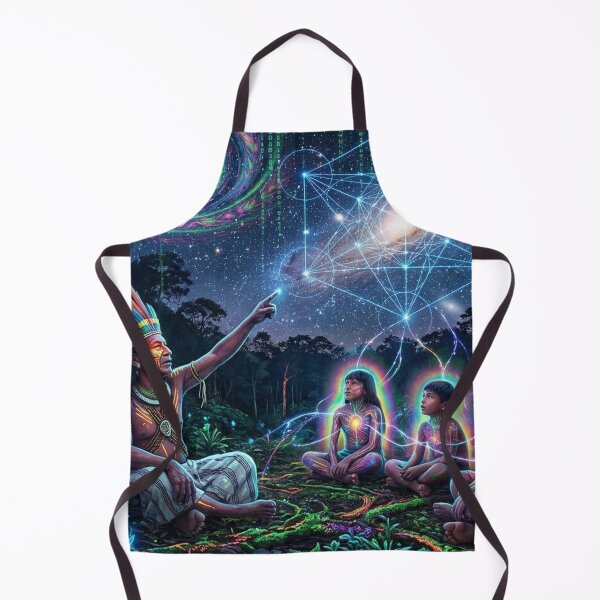 Item preview, Visions of the Spirit · Sacred Medicine and Spiritual Psychedelic Art designed and sold by RoninGangStudio.