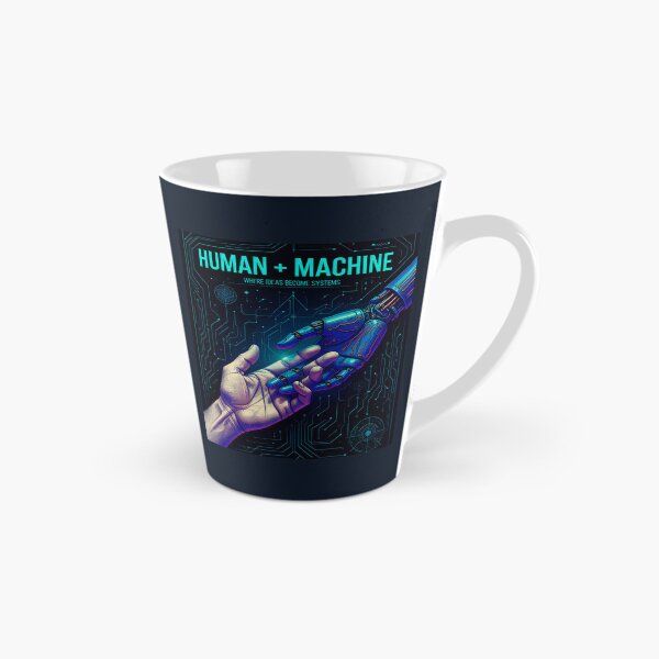Item preview, Human + Machine – Where Ideas Become Systems designed and sold by Origamoart.
