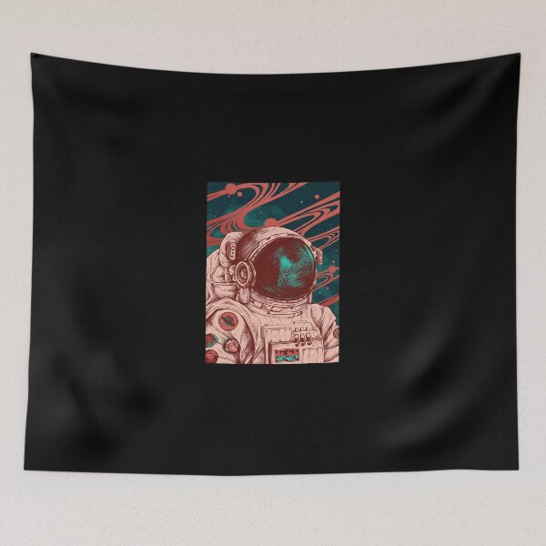 Item preview, Astronaut Portrait designed and sold by nanwy.