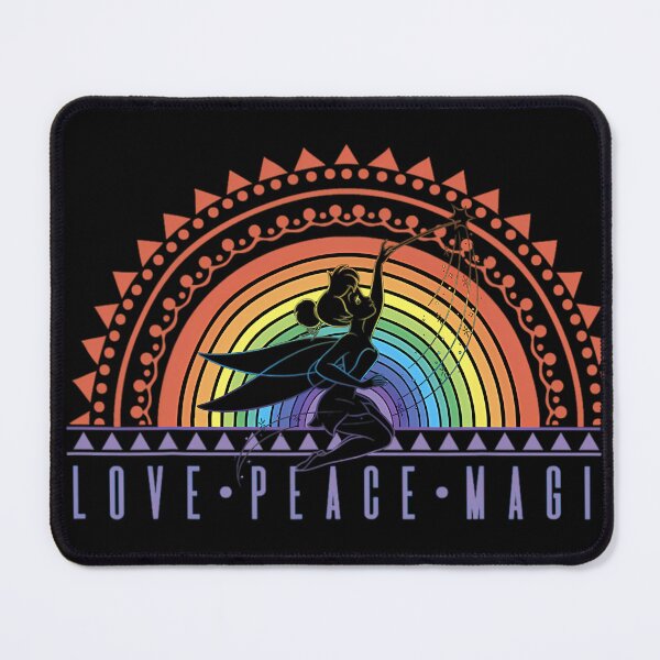 Item preview, Tinker Bell Love Peace Magic Rainbow designed and sold by NirMu.