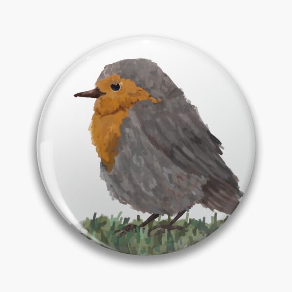Item preview, Robin standing on grass designed and sold by Mayavs.