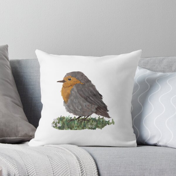 Item preview, Robin standing on grass designed and sold by Mayavs.