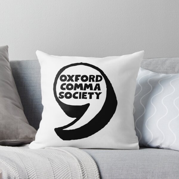 Item preview, Oxford Comma Society designed and sold by Neadoodles.