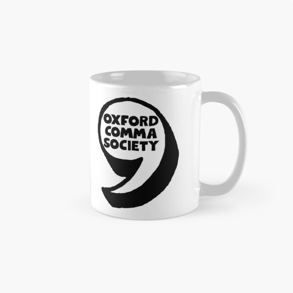 Item preview, Oxford Comma Society designed and sold by Neadoodles.