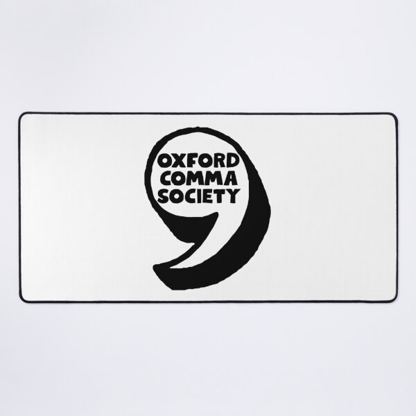 Item preview, Oxford Comma Society designed and sold by Neadoodles.
