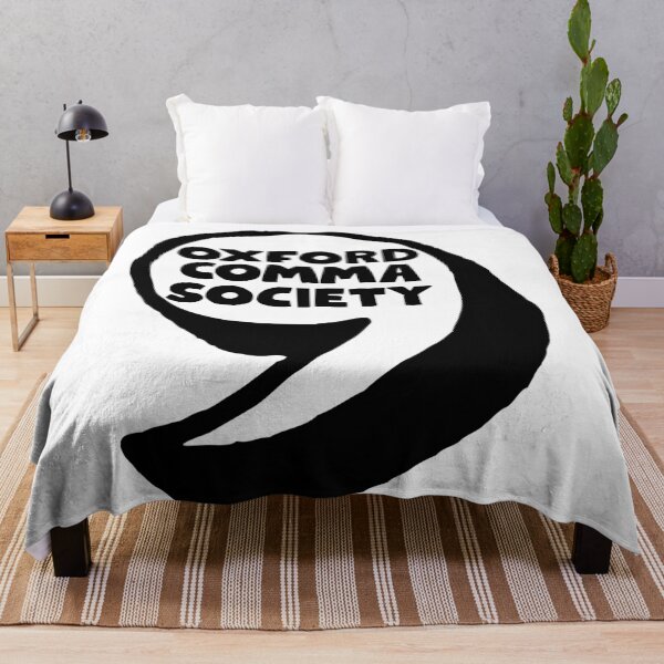 Item preview, Oxford Comma Society designed and sold by Neadoodles.