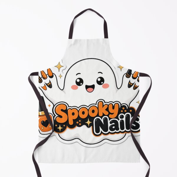 Item preview, Nail Tech Halloween Spooky Nails Ghost designed and sold by Soft Merch.