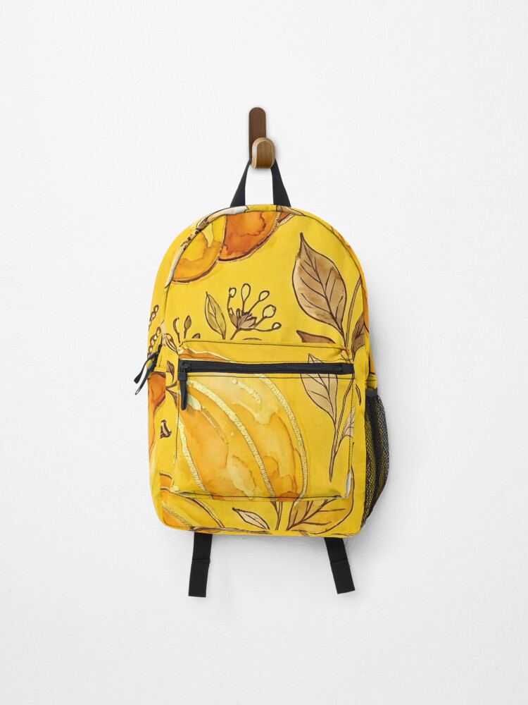 Thumbnail 1 of 3, Backpack, Pumpkin Pattern designed and sold by GraphicsClub.