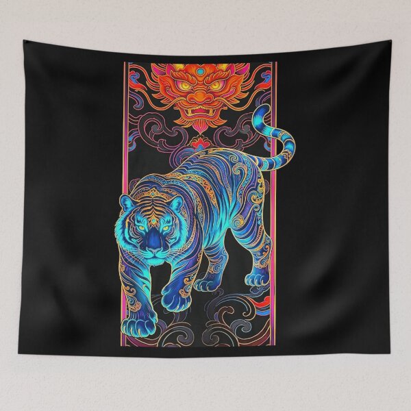 Item preview, Vibrant Neon Tiger designed and sold by andreisky.