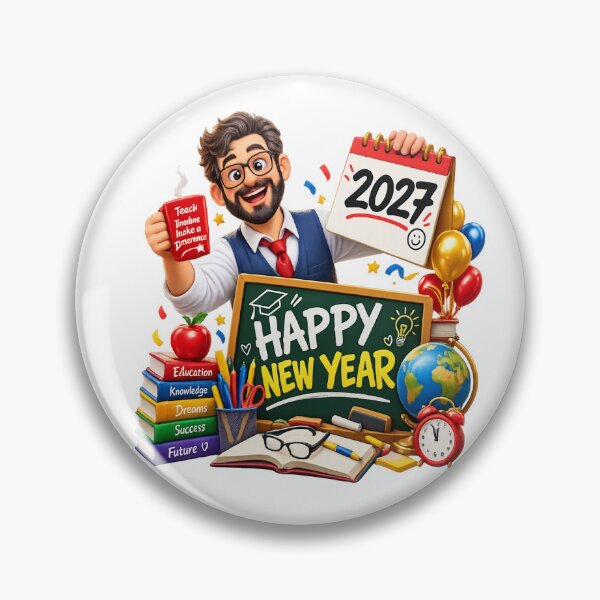 Item preview, Happy New Year 2027 Professional Art designed and sold by 4U---Store.