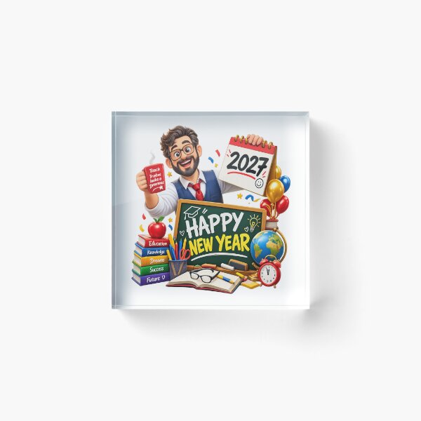 Item preview, Happy New Year 2027 Professional Art designed and sold by 4U---Store.