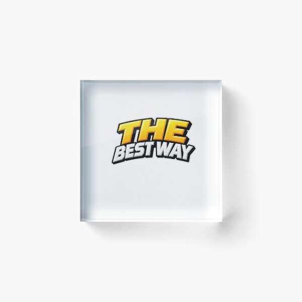 Item preview, THE BEST WAY – Motivational Typography designed and sold by Nopidesign-.