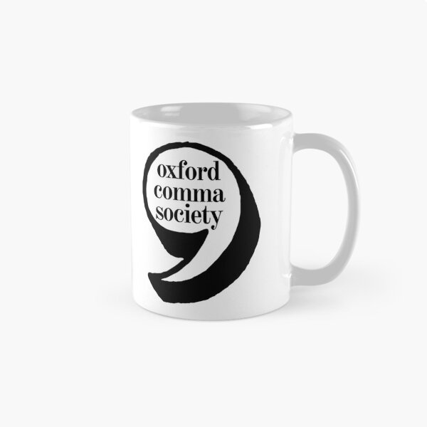 Item preview, Oxford Comma Society designed and sold by Neadoodles.