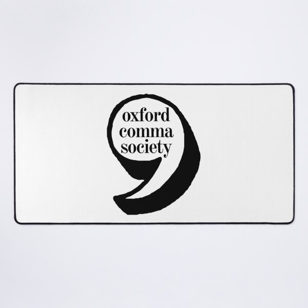Item preview, Oxford Comma Society designed and sold by Neadoodles.