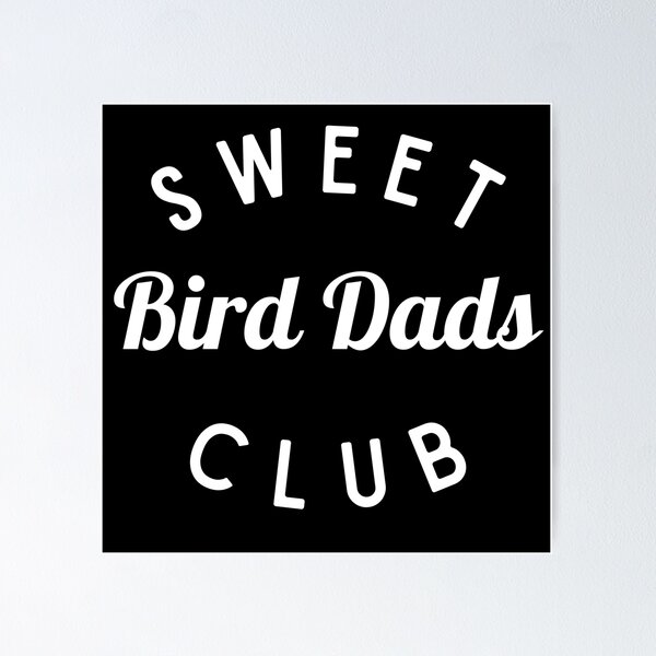 Item preview, Sweet Bird Dads Club Shirt, Bird Lover Shirt designed and sold by Sleepy Cat Design.