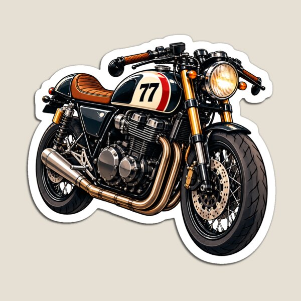 Item preview, Vintage Café Racer Motorcycle designed and sold by Smoimi.
