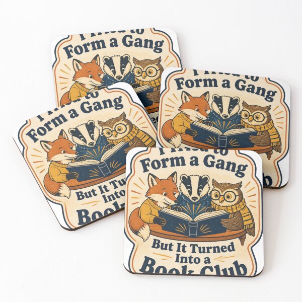 Item preview, I Tried to Form A Gang But It Turned Into A Book Club designed and sold by 21degrees-club.