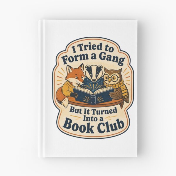 Item preview, I Tried to Form A Gang But It Turned Into A Book Club designed and sold by 21degrees-club.