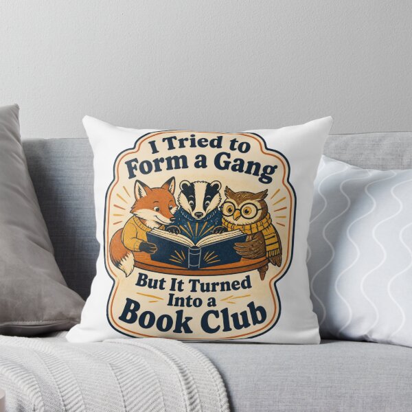 Item preview, I Tried to Form A Gang But It Turned Into A Book Club designed and sold by 21degrees-club.