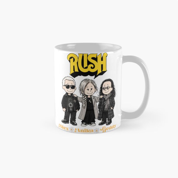 Item preview, Rush Alex Anika Geddy Cartoon Band Trio designed and sold by PROCADO.