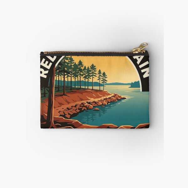 Item preview, Red Top Mountain State Park Circular Badge Sticker Lake Allatoona designed and sold by DetourDgn.