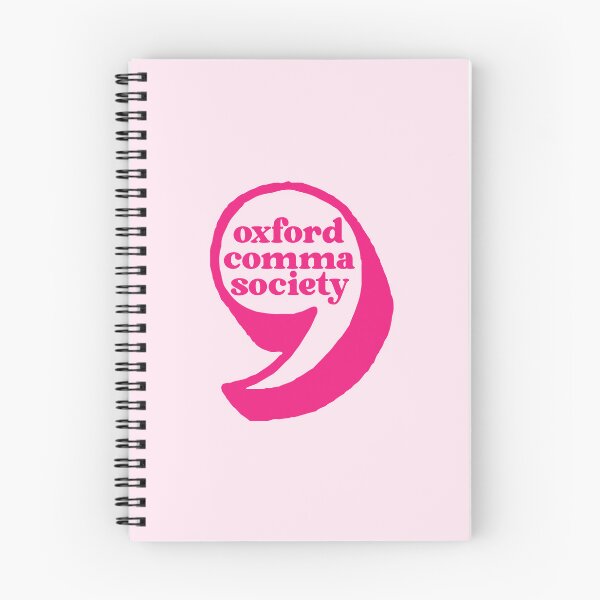 Item preview, Oxford Comma Society designed and sold by Neadoodles.