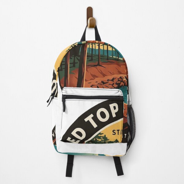 Item preview, Red Top Mountain State Park Circular Badge Sticker Lake Allatoona designed and sold by DetourDgn.