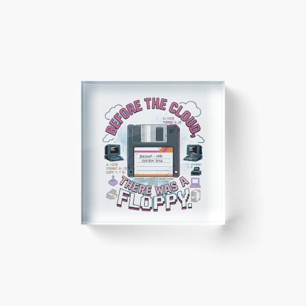 Artikelvorschau, Vor der Cloud gab es eine Diskette. entworfen und verkauft von YK-NextByte.