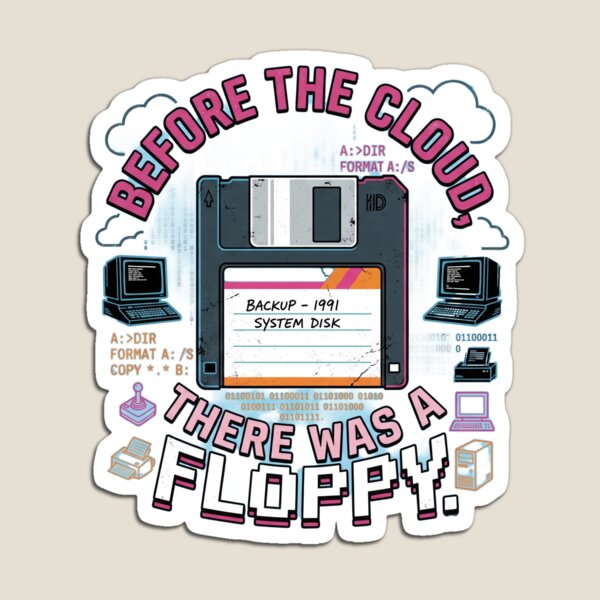 Item preview, Before The Cloud There Was A Floppy designed and sold by YK-NextByte.