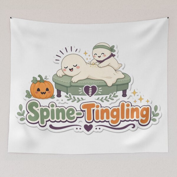 Item preview, Chiropractor Halloween Spine-Tingling Adjustments designed and sold by Soft Merch.