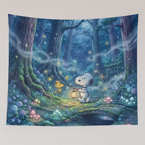 Item preview, Enchanted Firefly Woods designed and sold by homedeco12.
