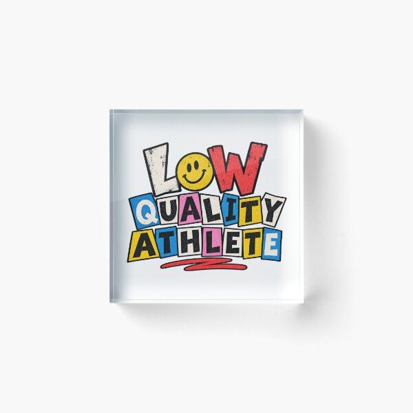 Item preview, Low Quality Athlete Vintage Punk Style Design designed and sold by AleksKos.