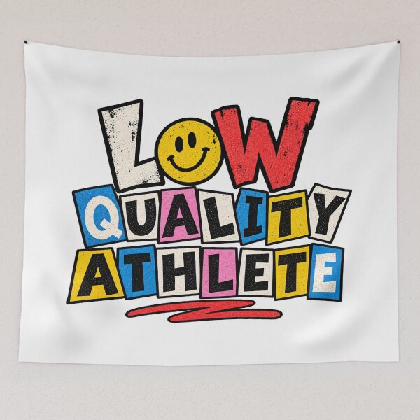 Item preview, Low Quality Athlete Vintage Punk Style Design designed and sold by AleksKos.