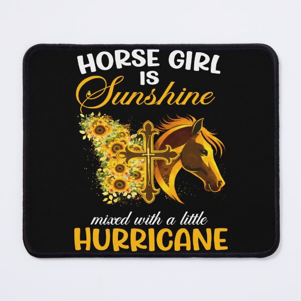 Item preview, Horse Girl Sunshine Mixed With Hurricane Sunflower designed and sold by justinhmorton.