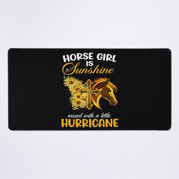 Item preview, Horse Girl Sunshine Mixed With Hurricane Sunflower designed and sold by justinhmorton.