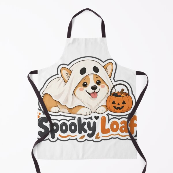Item preview, Corgi Mom Halloween Spooky Loaf Ghost Dog designed and sold by Soft Merch.