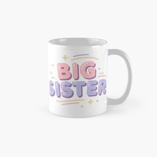 Item preview, Bold Big Sister Colorful Sibling Reveal Announcement designed and sold by Colorfulman.