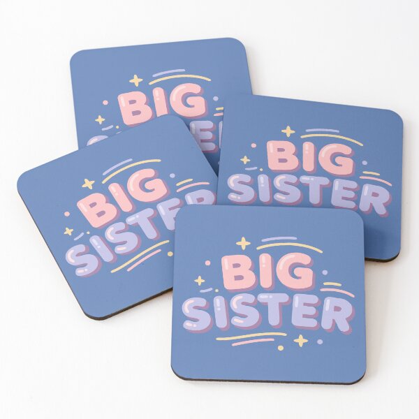 Item preview, Bold Big Sister Colorful Sibling Reveal Announcement designed and sold by Colorfulman.