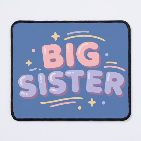 Item preview, Bold Big Sister Colorful Sibling Reveal Announcement designed and sold by Colorfulman.