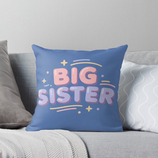Item preview, Bold Big Sister Colorful Sibling Reveal Announcement designed and sold by Colorfulman.