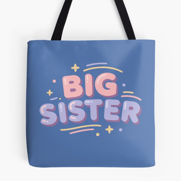 Item preview, Bold Big Sister Colorful Sibling Reveal Announcement designed and sold by Colorfulman.