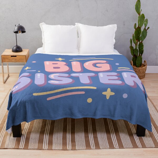 Item preview, Bold Big Sister Colorful Sibling Reveal Announcement designed and sold by Colorfulman.